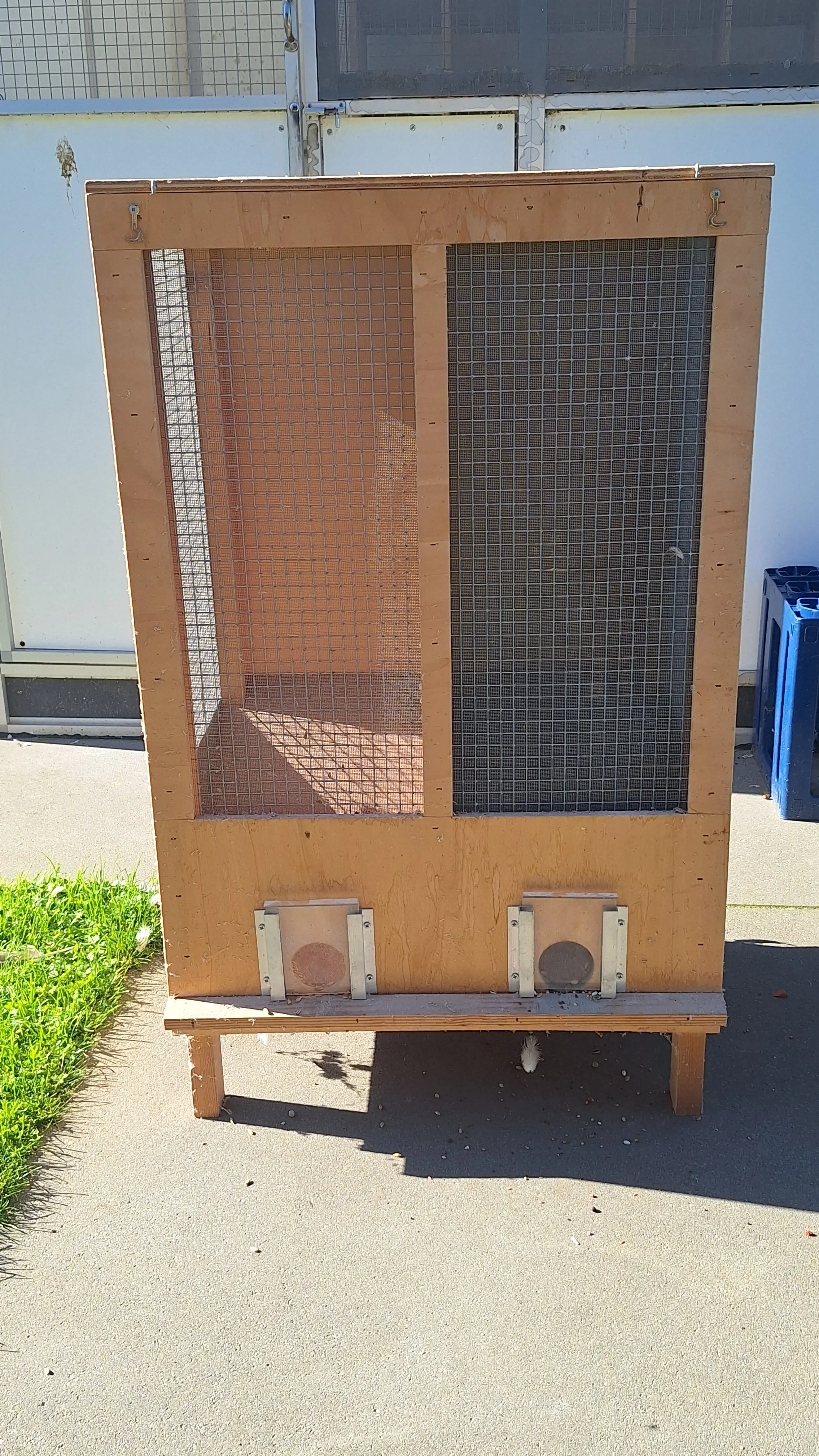 Voedersilo 2x50 kg