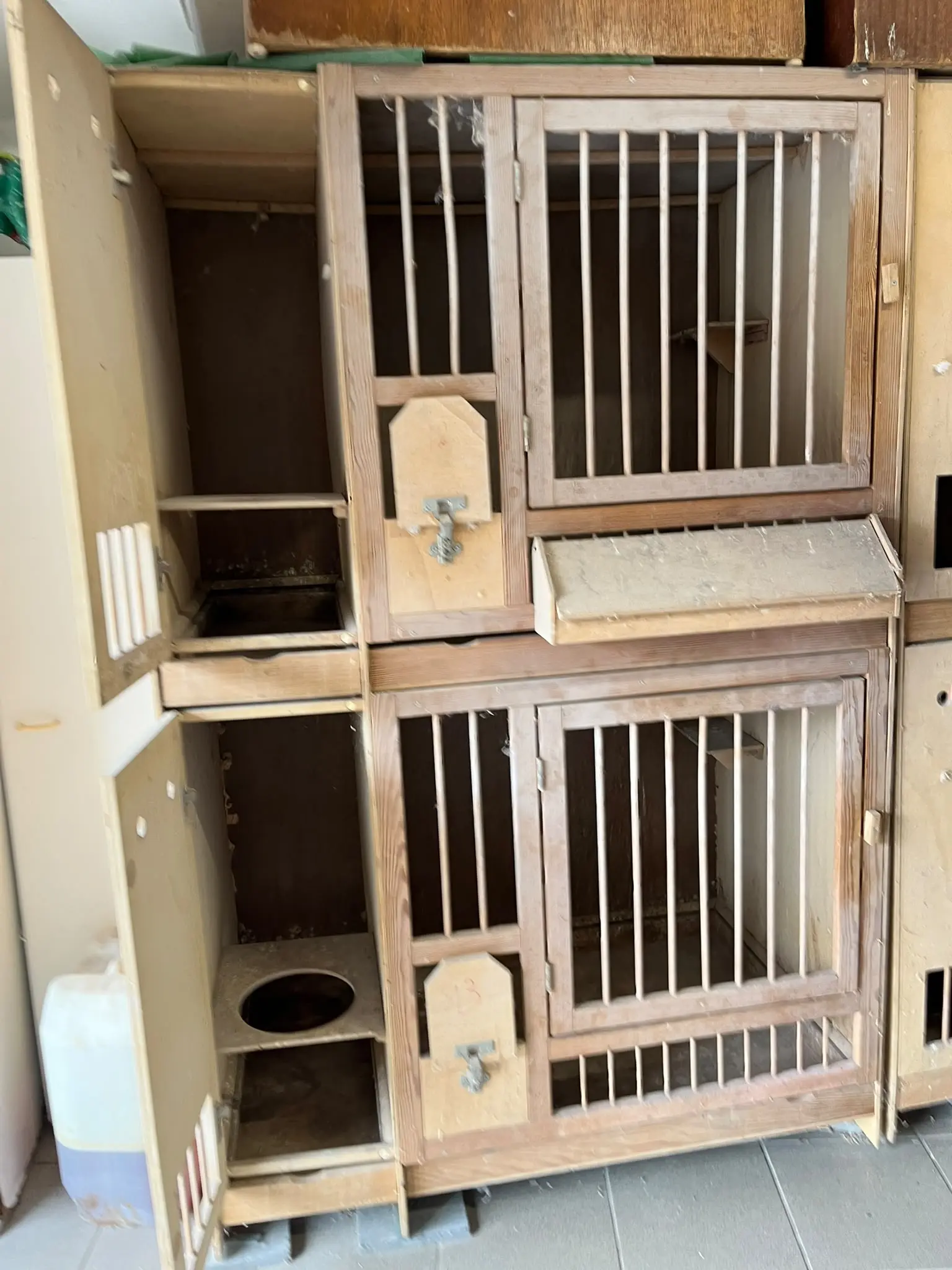 3x2 houten kweekboxen 